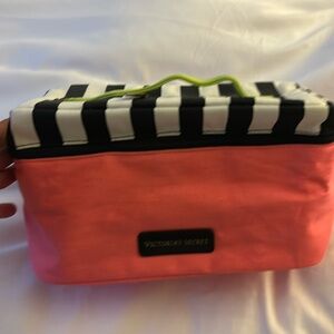 Vintage Victoria secret make up or lingerie bag